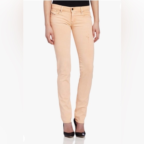 Women’s Diesel Vintage Peach Slim Jeans Size 29 US! - Picture 1 of 8